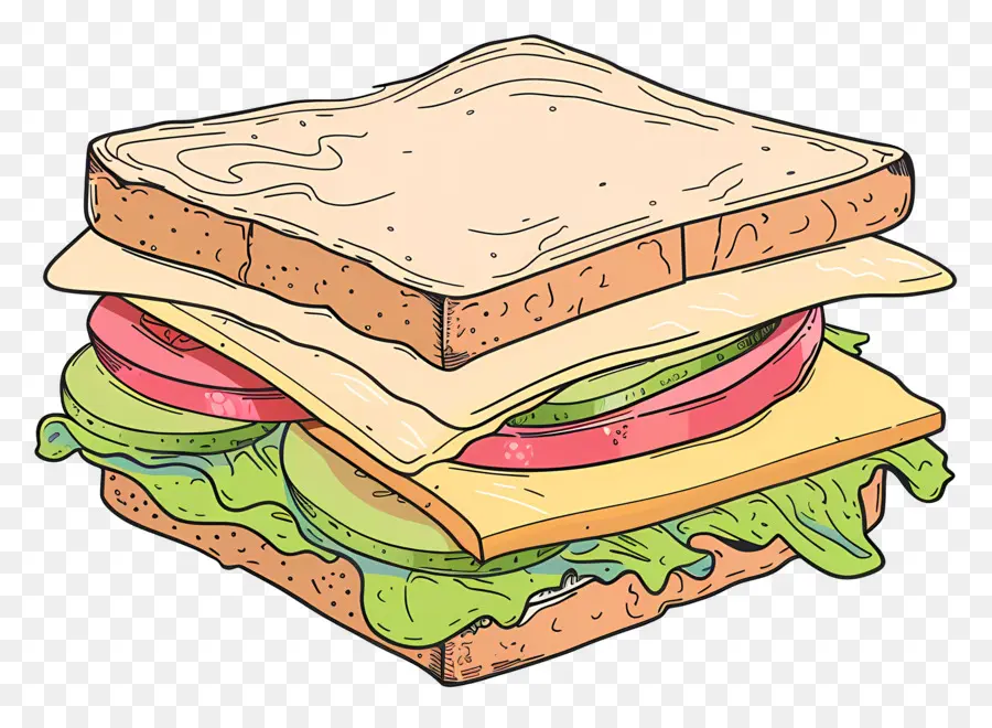 Sandwich，Ingredientes PNG