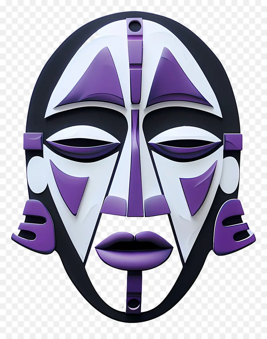 Máscara Tribal，Diseño De Máscara único PNG