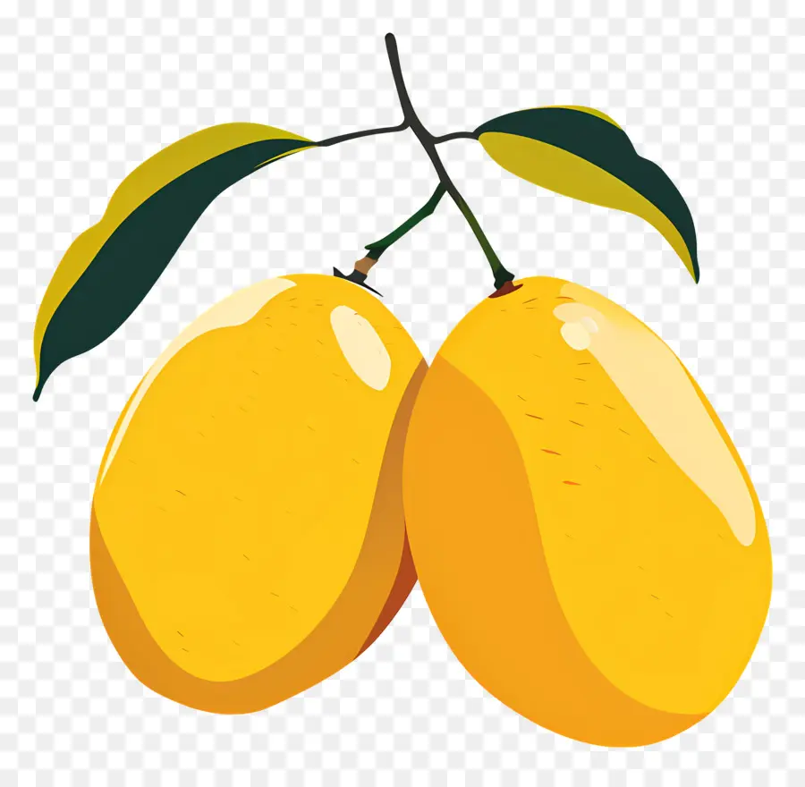 Mango，Amarillo Peras PNG