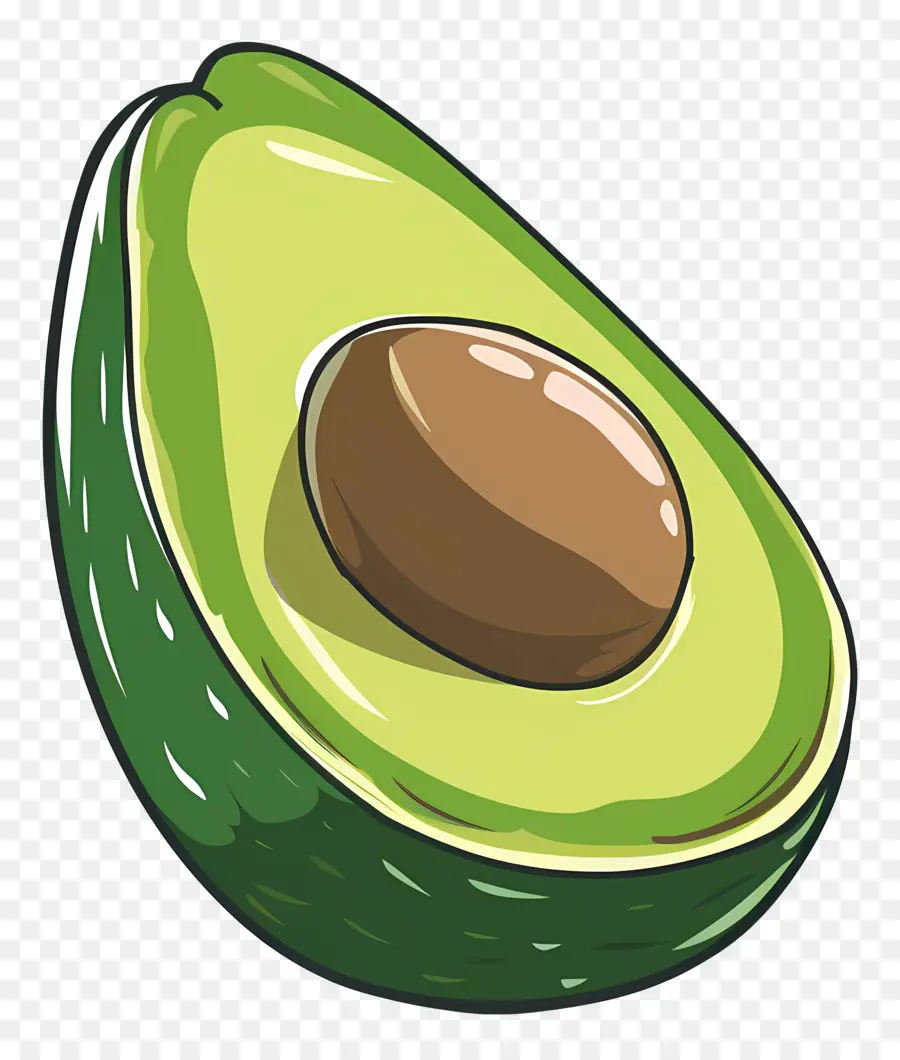 Aguacate，Textura Cremosa PNG