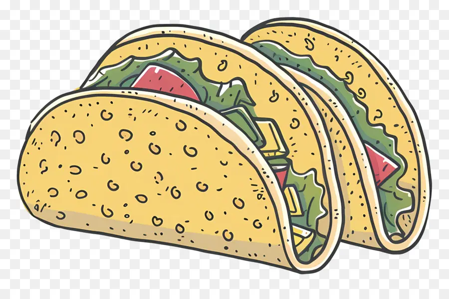 Tacos，Lechuga PNG