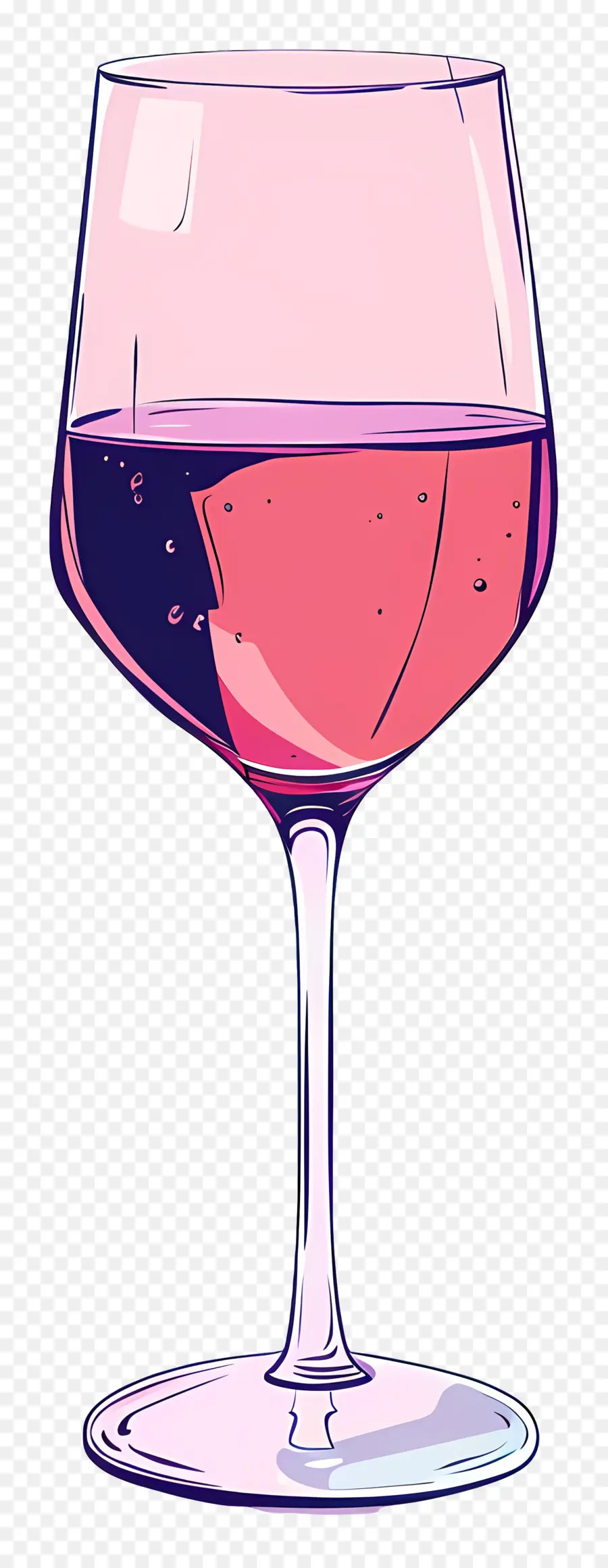 Vino，Vino De Color Rosa PNG