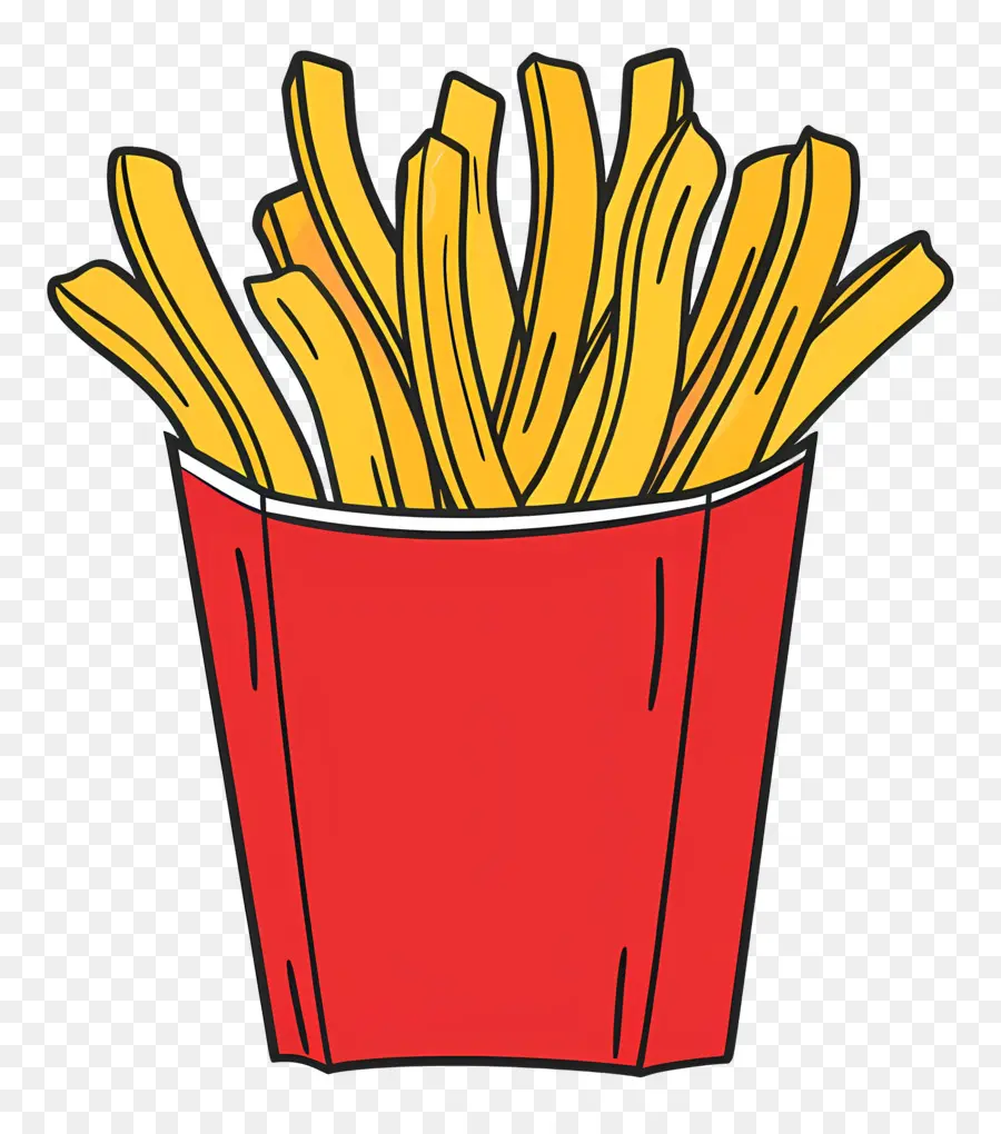 Las Papas Fritas，Comida Rápida PNG