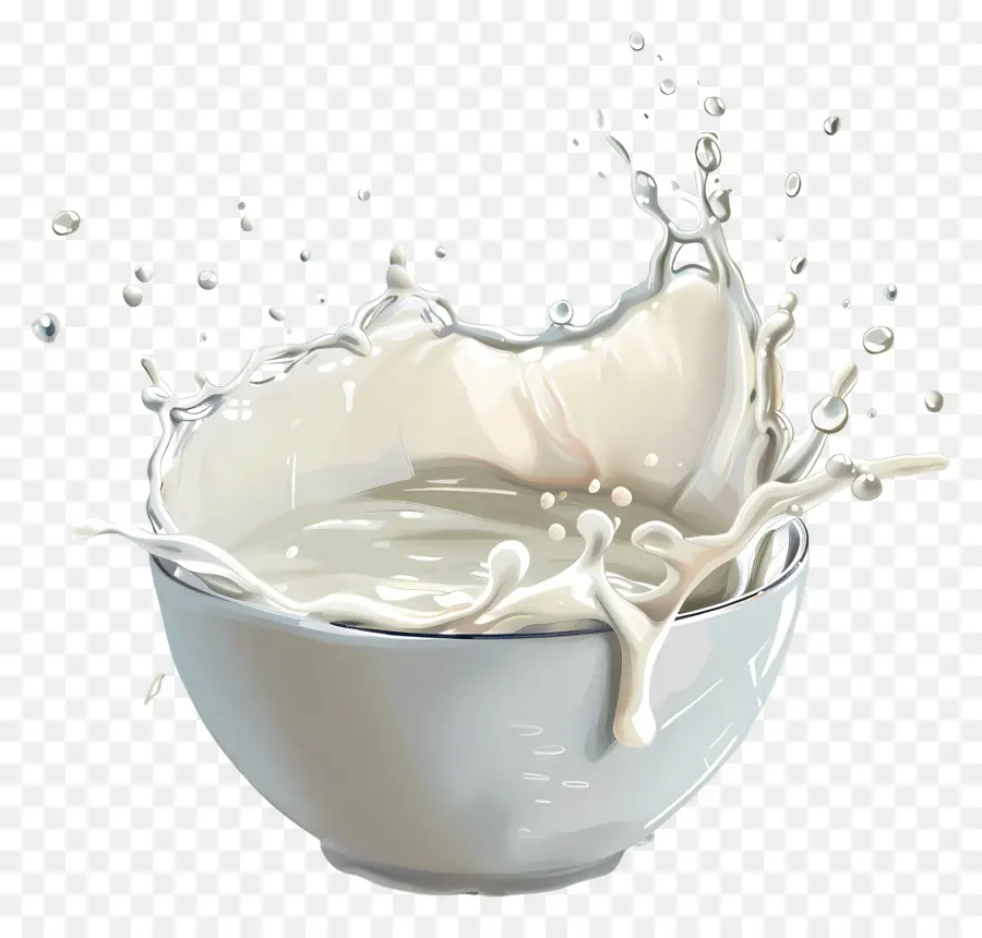 Tazón De Leche，La Leche PNG