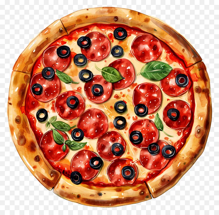 Pizza，Los Tomates PNG