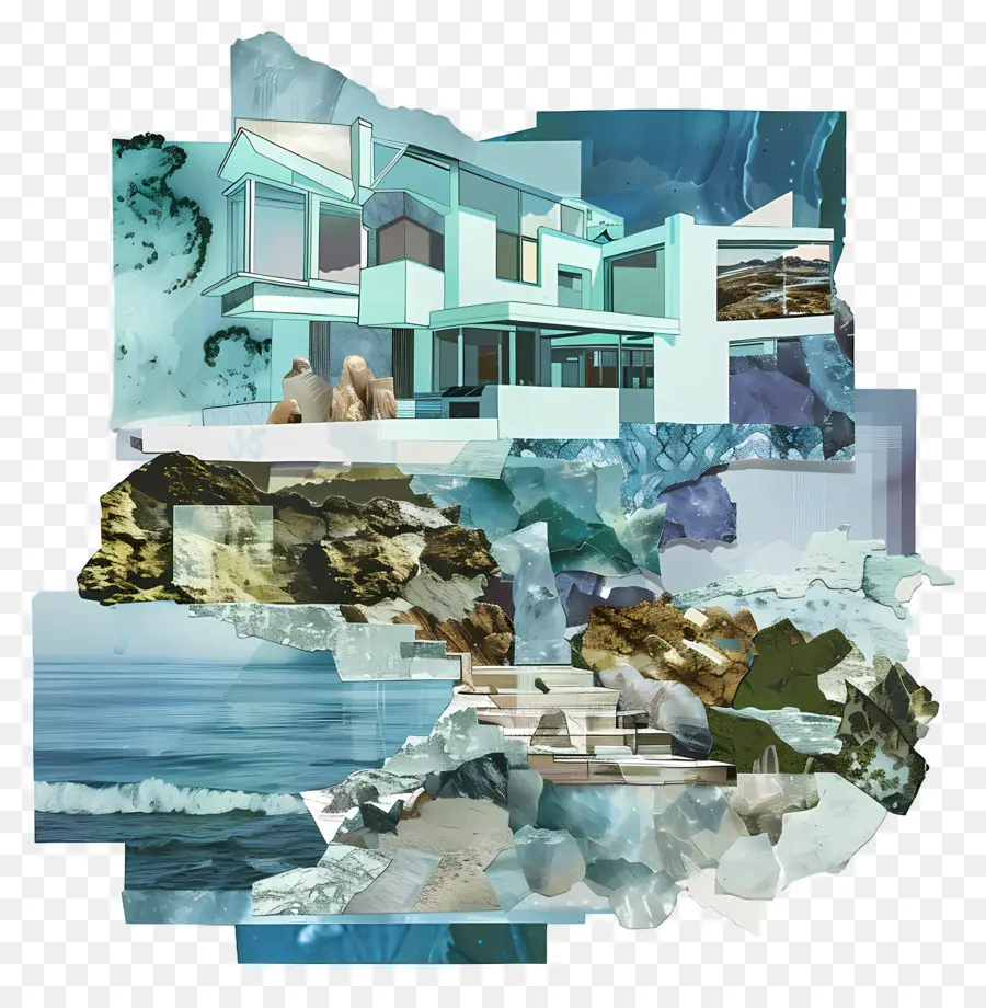 Modern House，La Arquitectura Moderna PNG