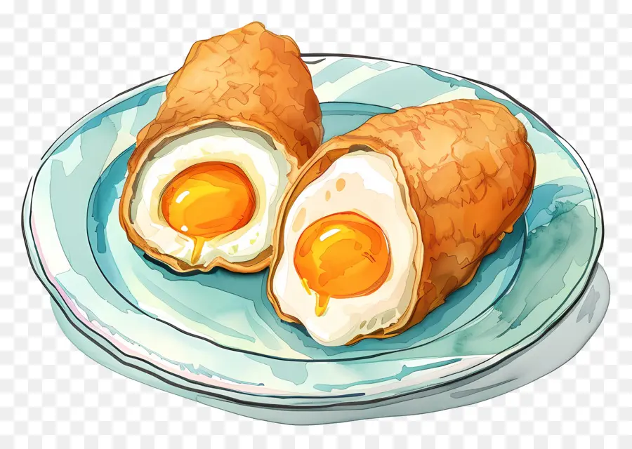 Rollos De Huevo，Huevos Hervidos Suaves PNG