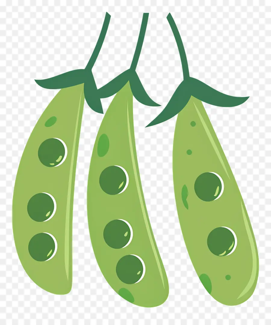 Peas，Las Verduras De Color Verde PNG