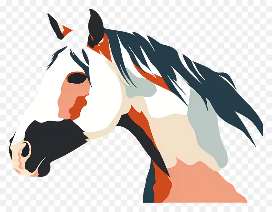 Caballo，Ilustración Digital PNG