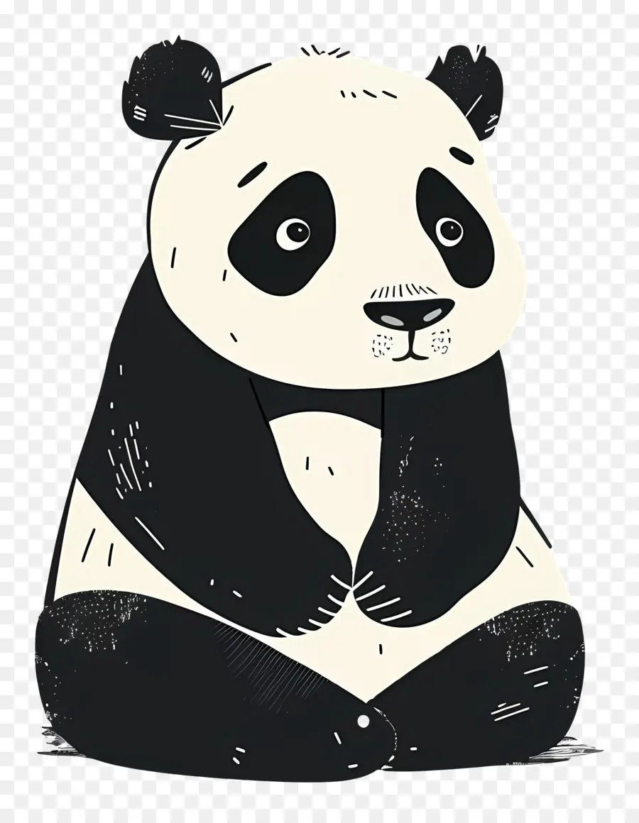 De Dibujos Animados Panda，Oso Panda PNG