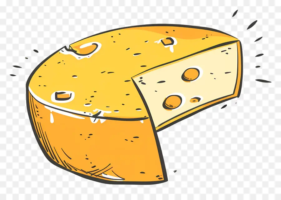 La Rueda De Queso，Queso PNG