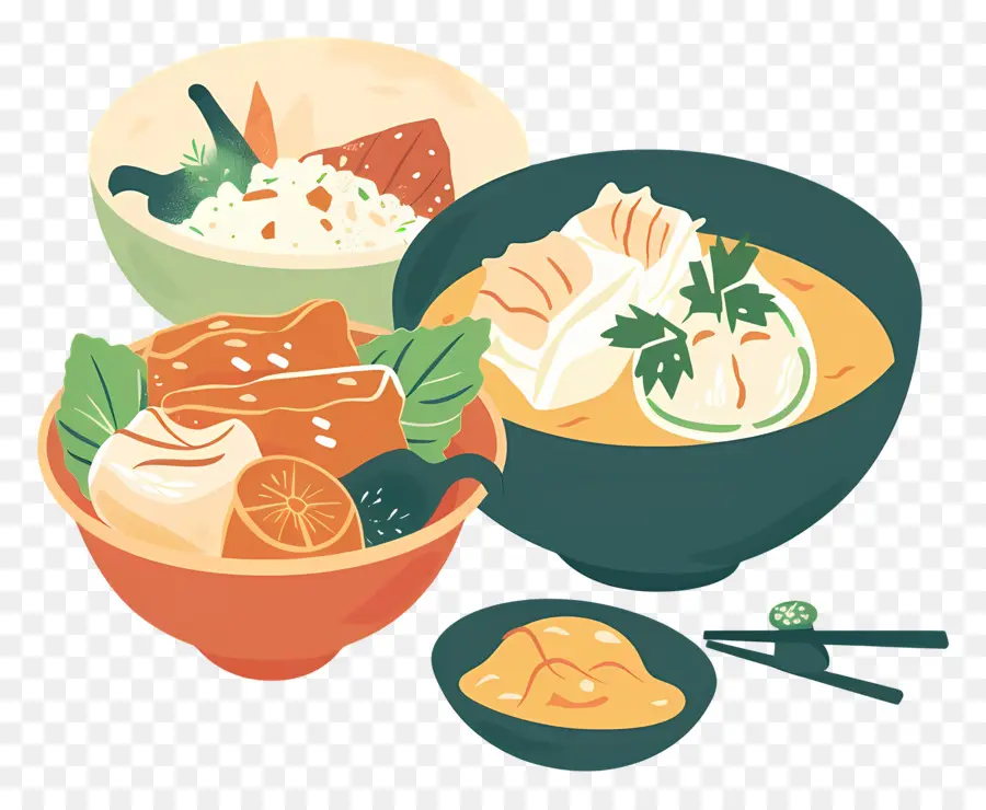 Comida Tailandesa，Cocina Japonesa PNG