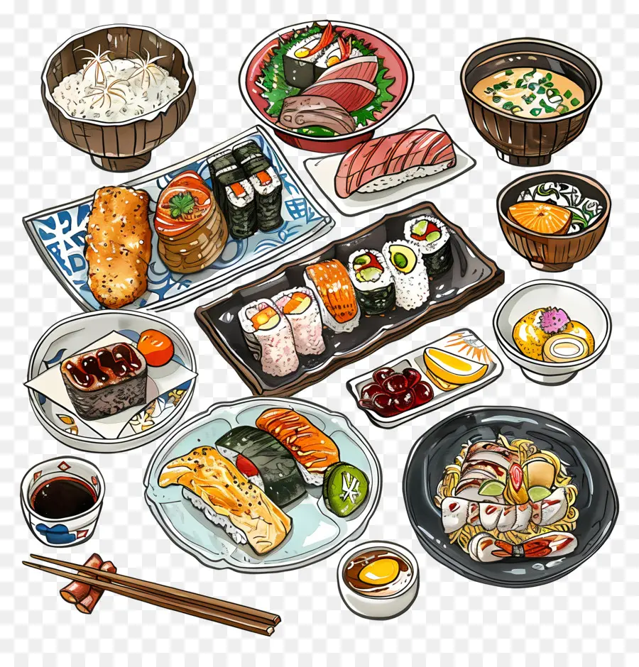 La Comida Japonesa，Cocina Japonesa PNG