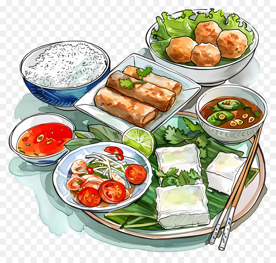 Comida Vietnamita，Pollo PNG