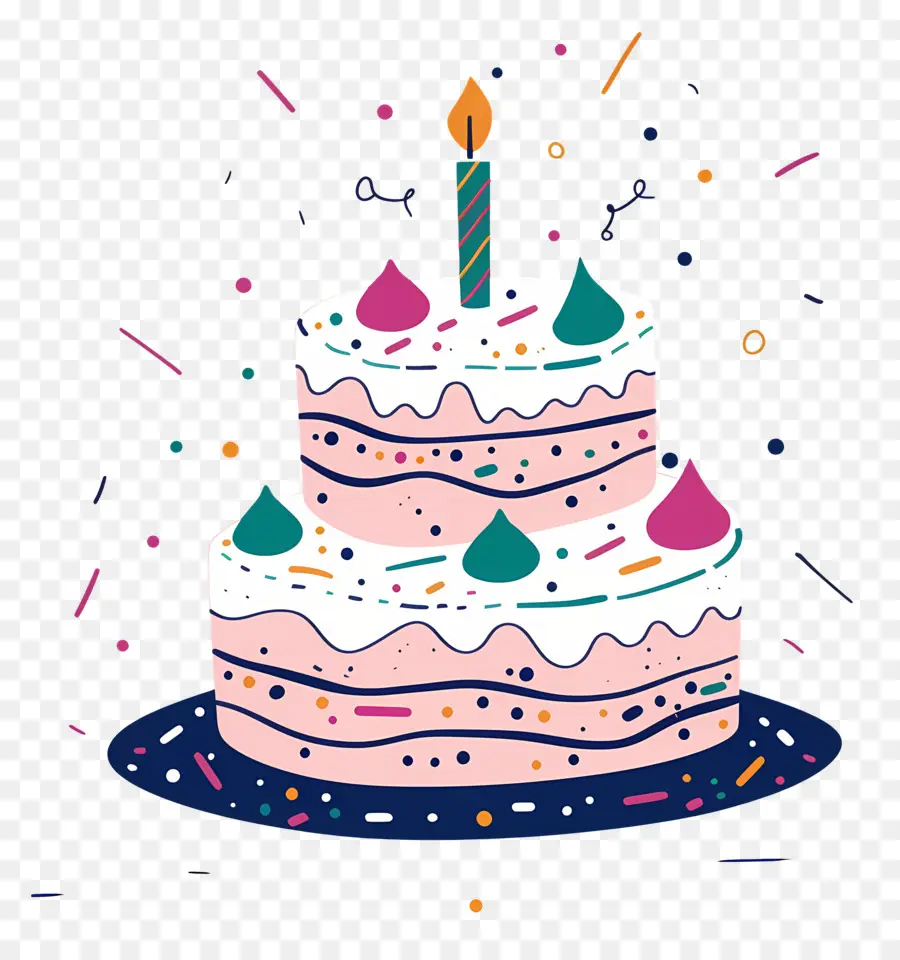 Pastel De Cumpleaños，Pastel PNG