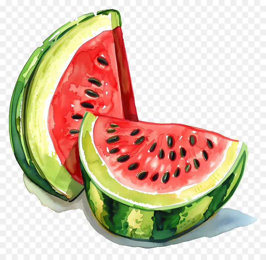 Rebanada De Sandía，La Fruta PNG