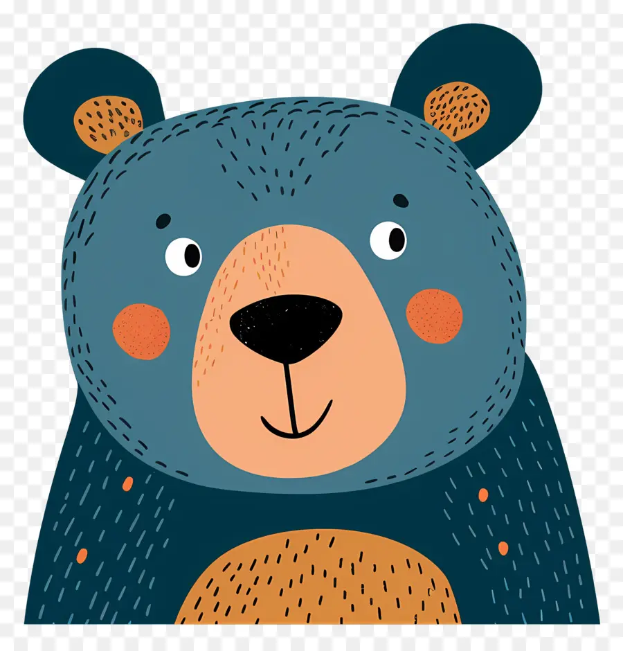 Cartoon Bear，Oso PNG