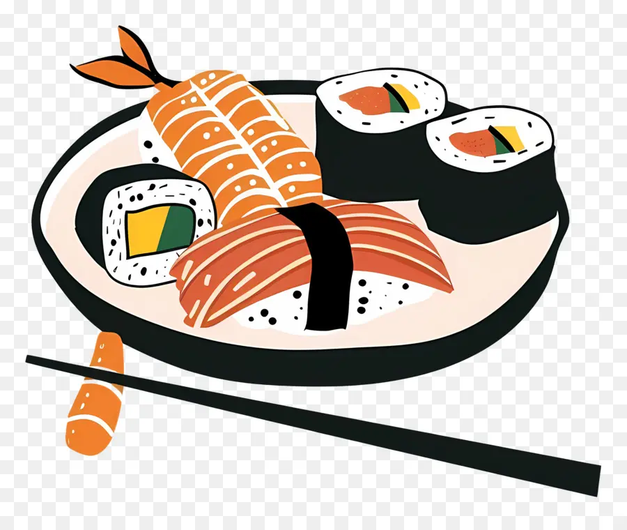 La Comida Japonesa，Sushi PNG