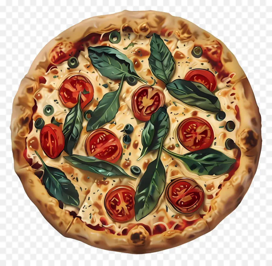 Pizza，Los Tomates PNG