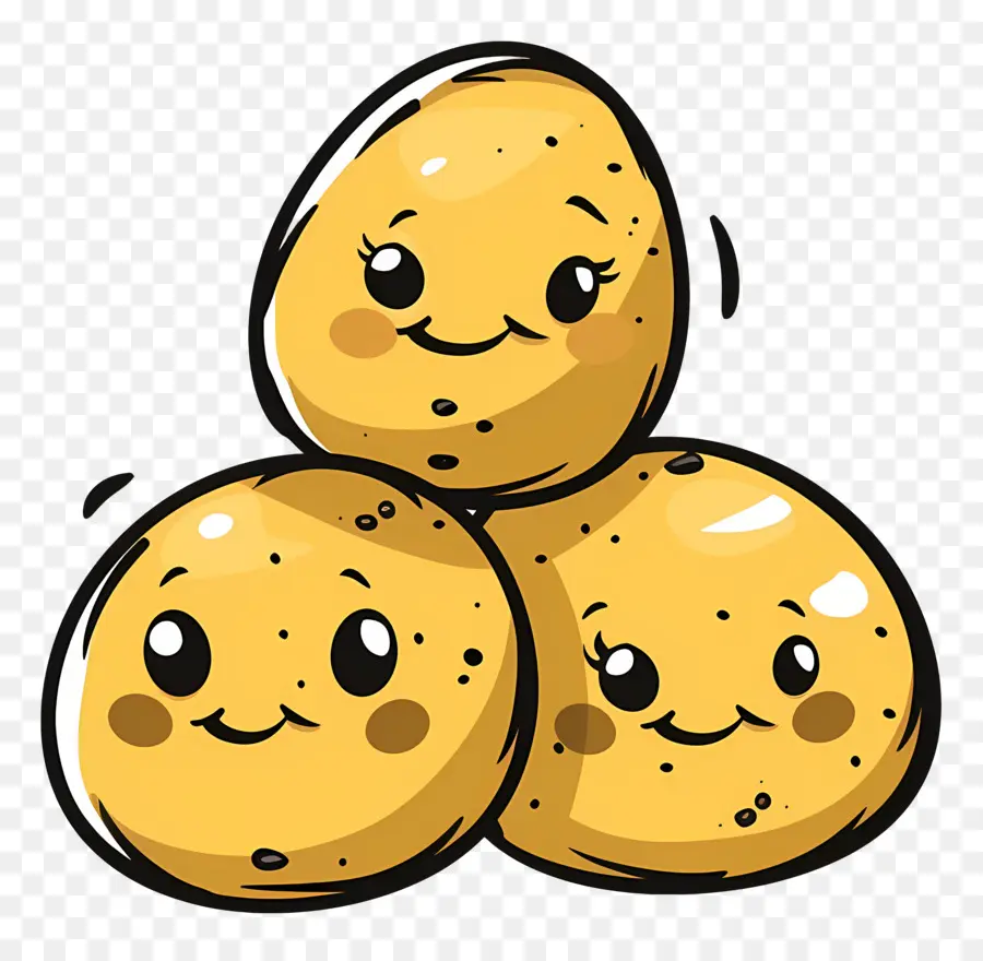 De Dibujos Animados De Patatas，Patata PNG