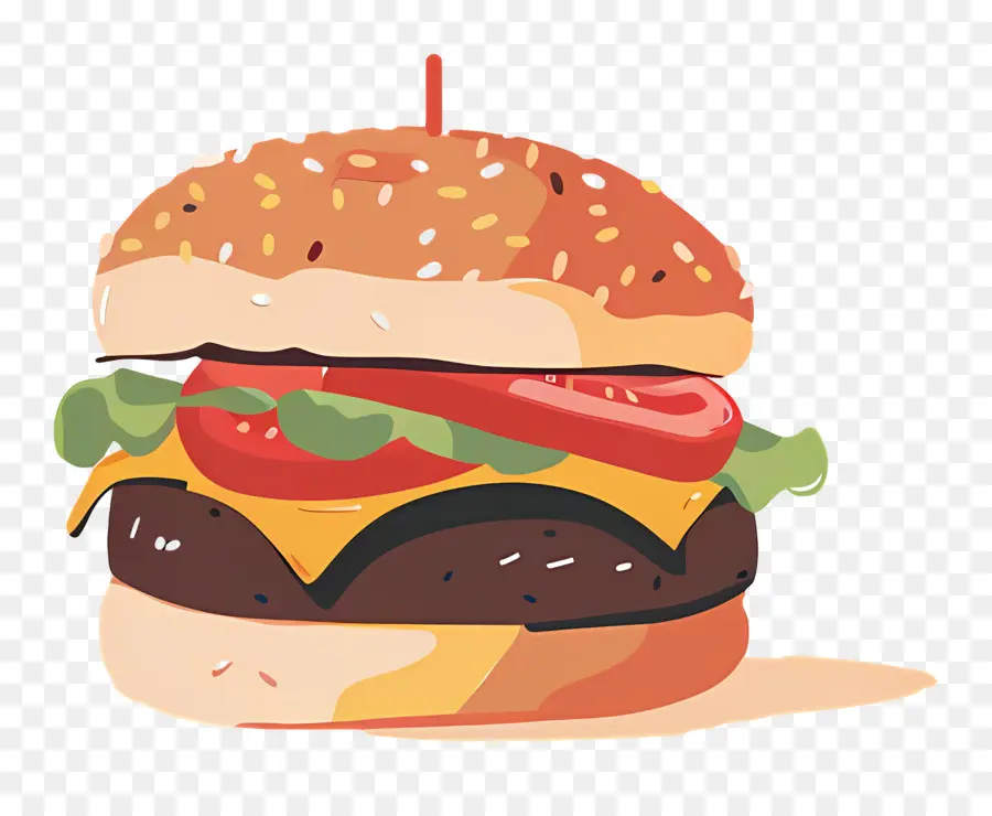 Hamburgo，Hamburguesa Con Queso PNG