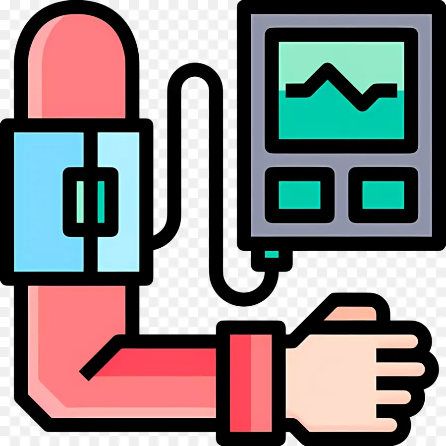 La Presión Arterial，Monitor De Presión Arterial PNG