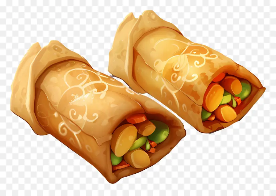 Rollos De Huevo，Taco PNG