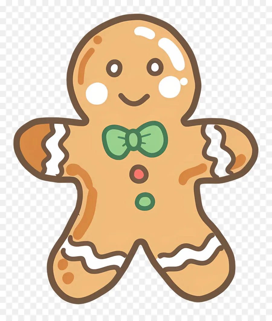 Galleta De Pan De Jengibre Navideño，Hombre De Pan De Jengibre PNG