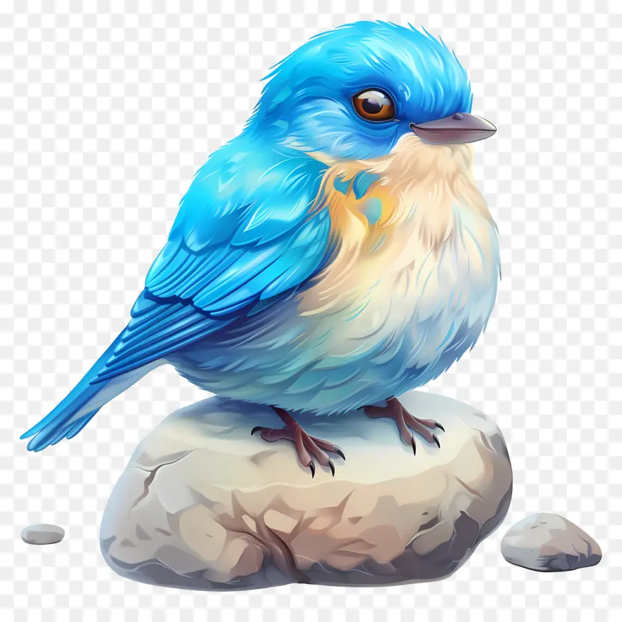 El Pájaro Azul，Aves PNG