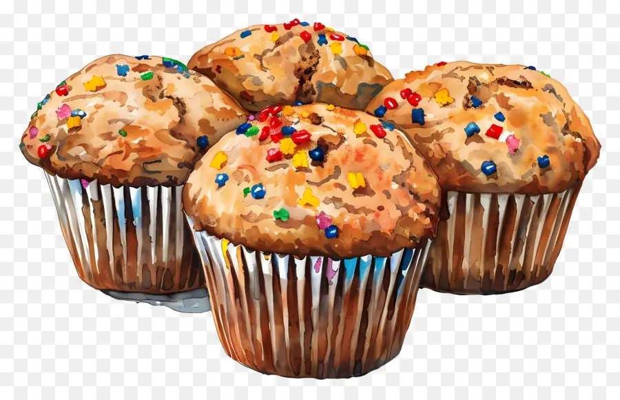 Panecillos，Cupcakes PNG