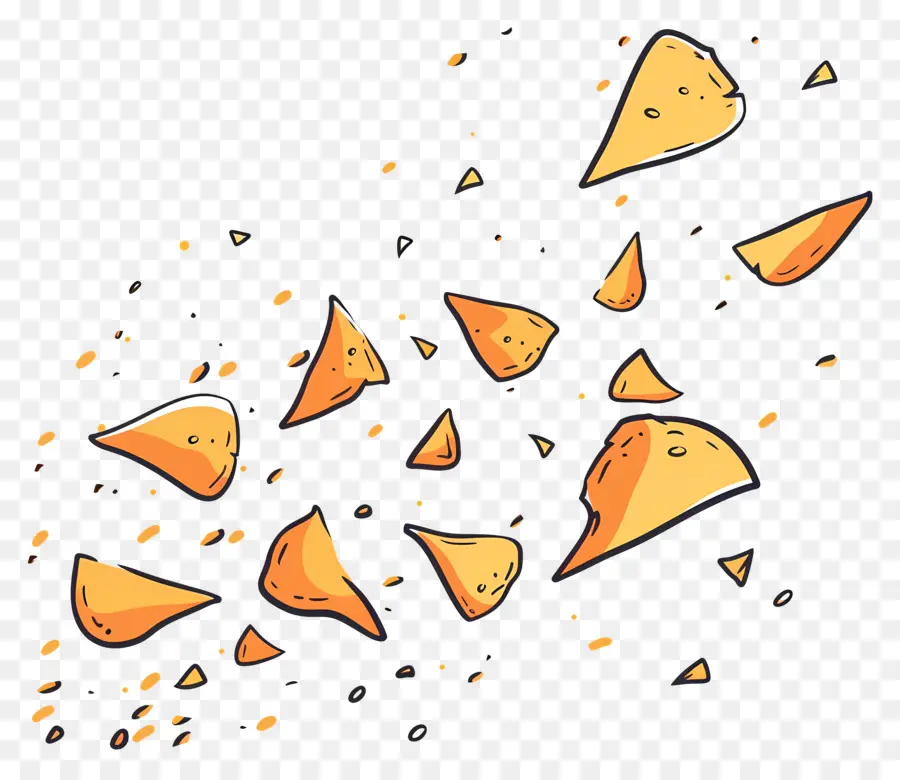 Volando Chips，Chips De Tortilla PNG