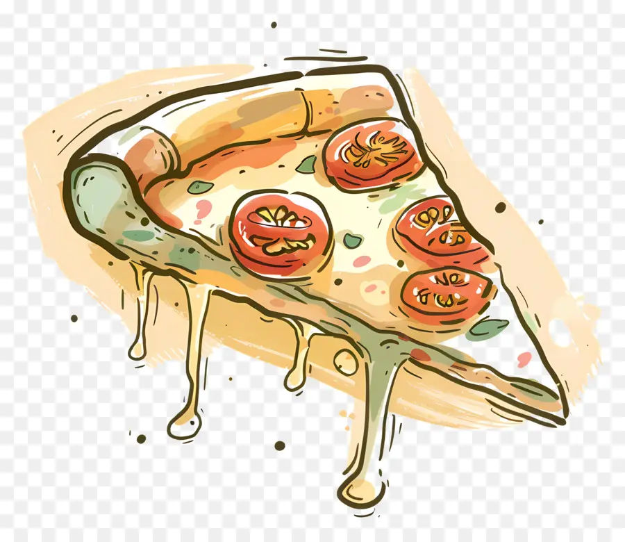 Pizza，Rebanada De Pizza PNG