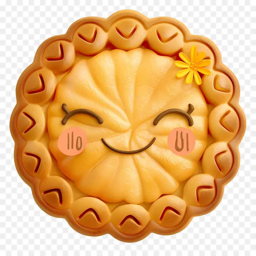 Mooncake，Feliz Pastel PNG