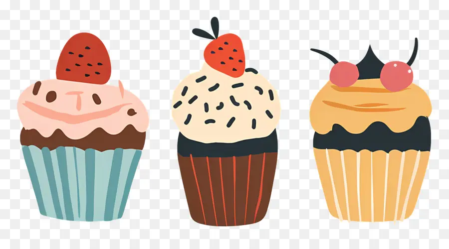 Panecillos，Cupcakes PNG