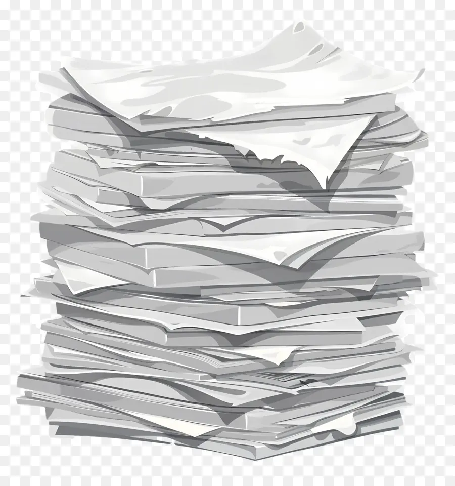 De La Pila De Papel，Pila De Papel PNG