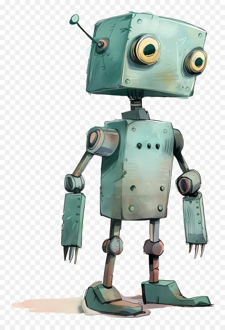 Robot De Dibujos Animados，Robot PNG