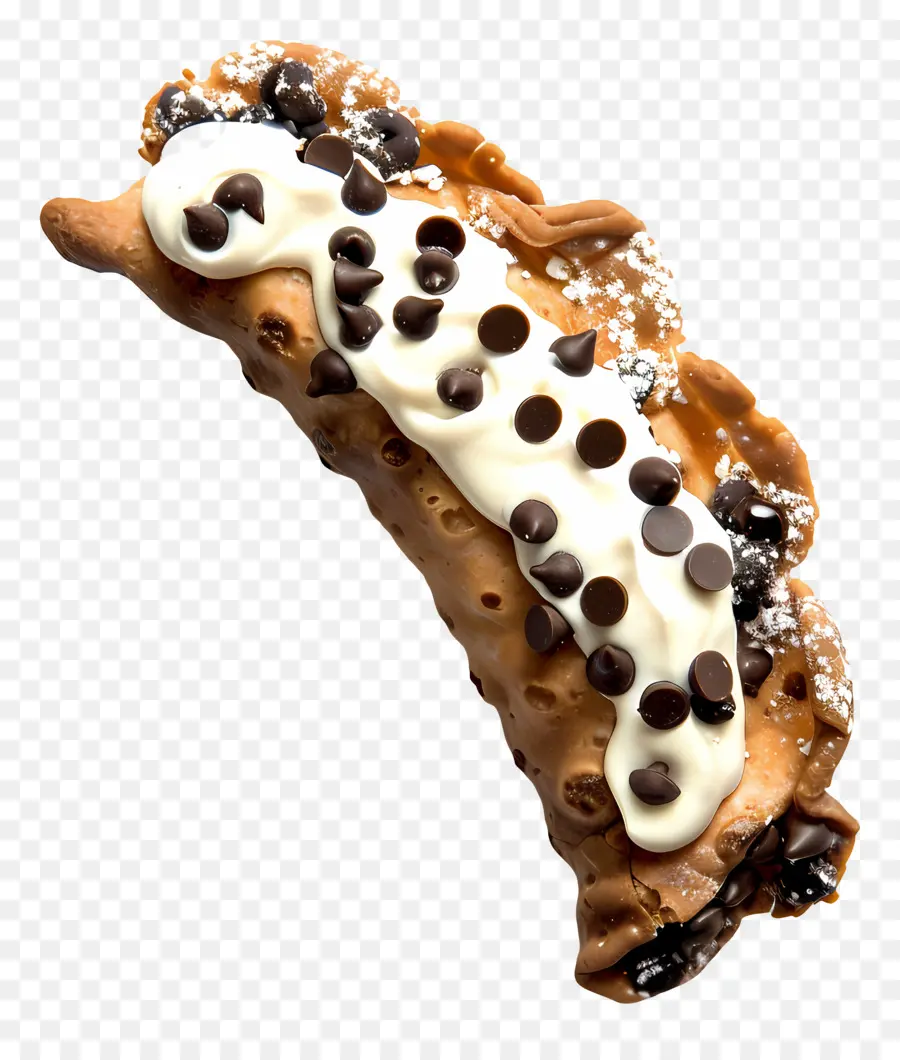 Cannoli，Chips De Chocolate PNG