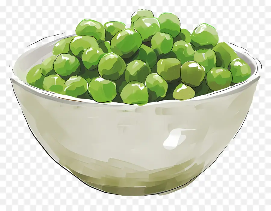 Tazón De Guisantes，Peas PNG