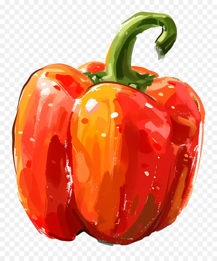 Pimiento，Red Bell Pepper PNG