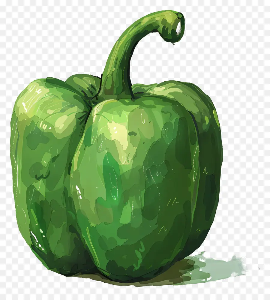 Pimiento Verde，Pimienta PNG