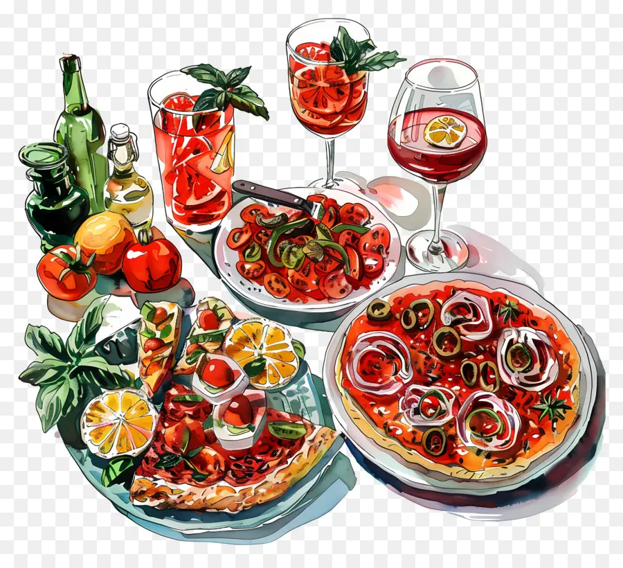 Cocina Italiana，La Comida Italiana PNG