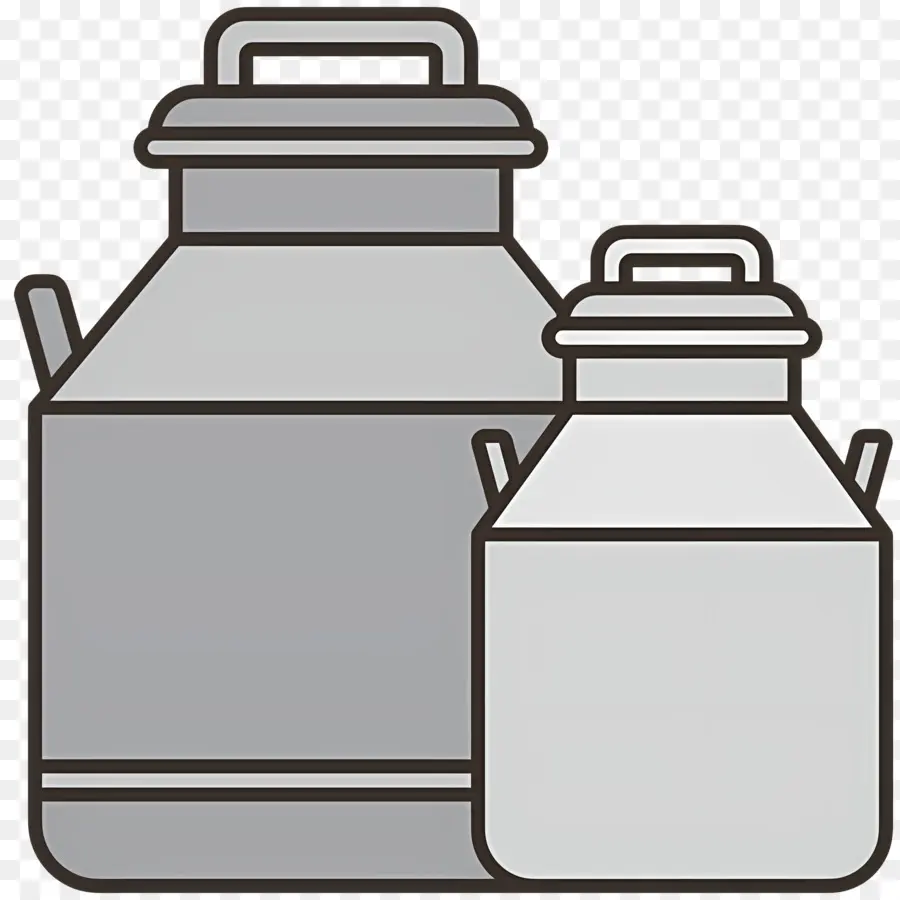 Recipiente De Leche，Latas De Leche PNG