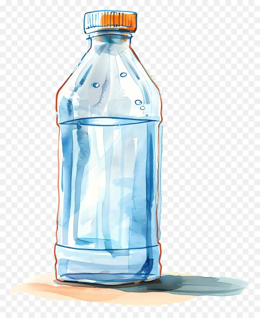 Botella De Agua，Plástico PNG