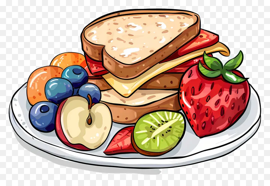 Sandwich，La Fruta PNG