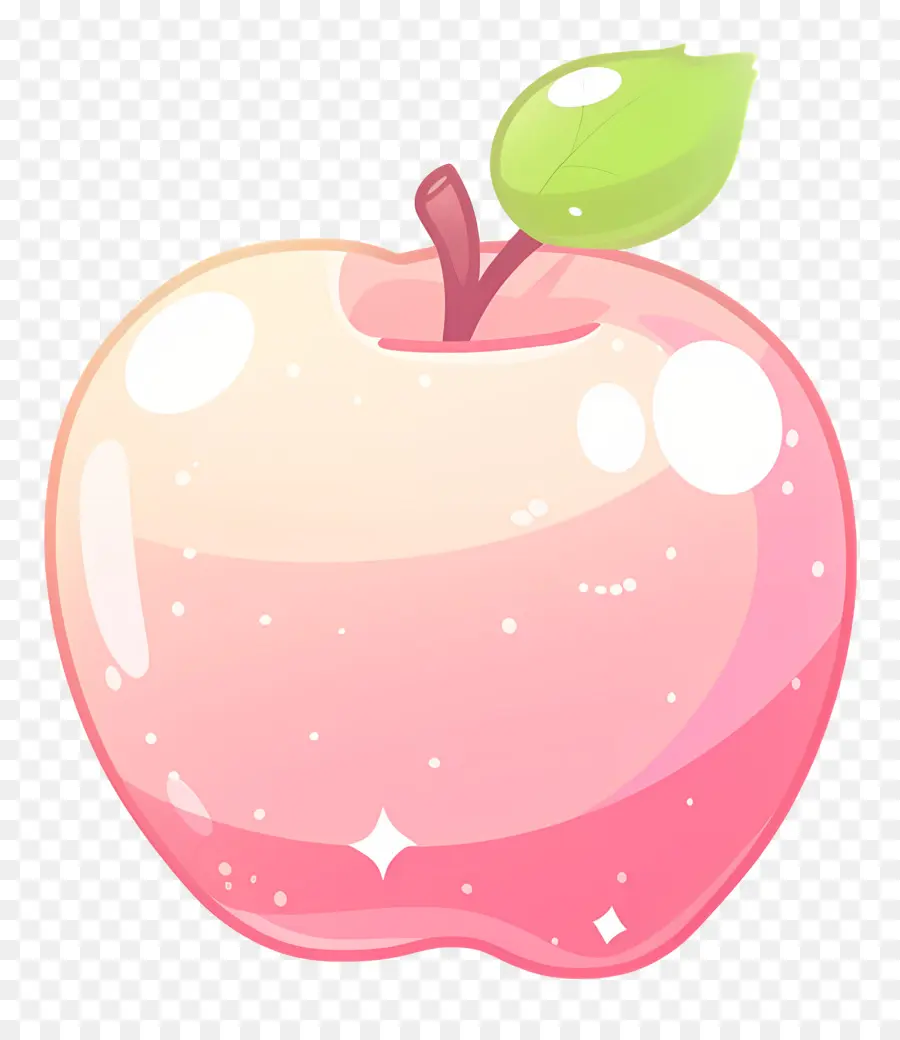 Dibujos Animados De Apple，Manzana Brillante PNG