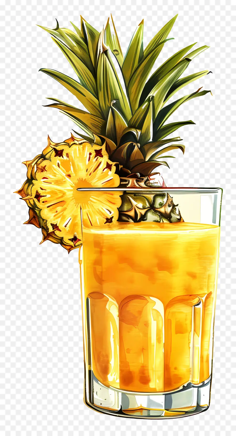 Jugo De Piña，Bebida De Piña PNG