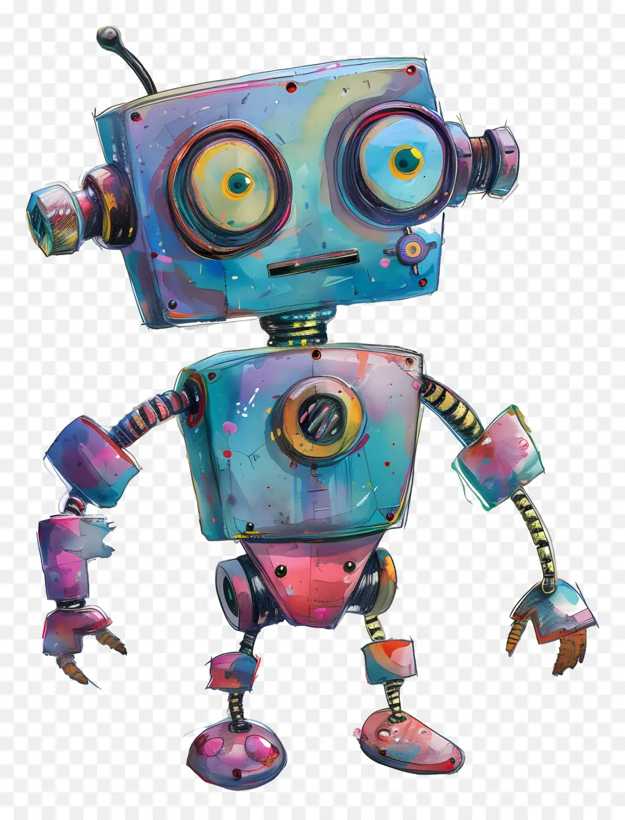 Robot，Metal PNG