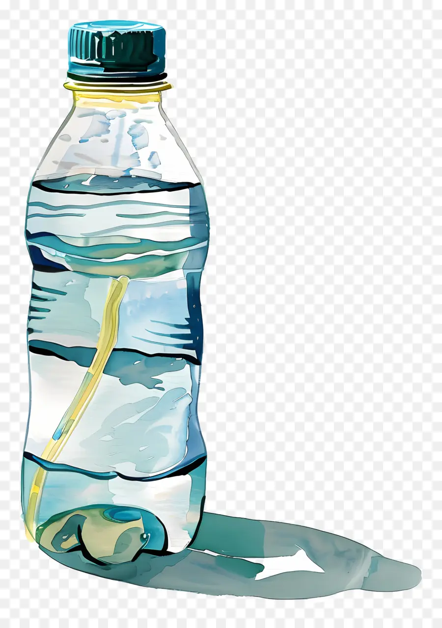 Botella De Agua，Plástico PNG