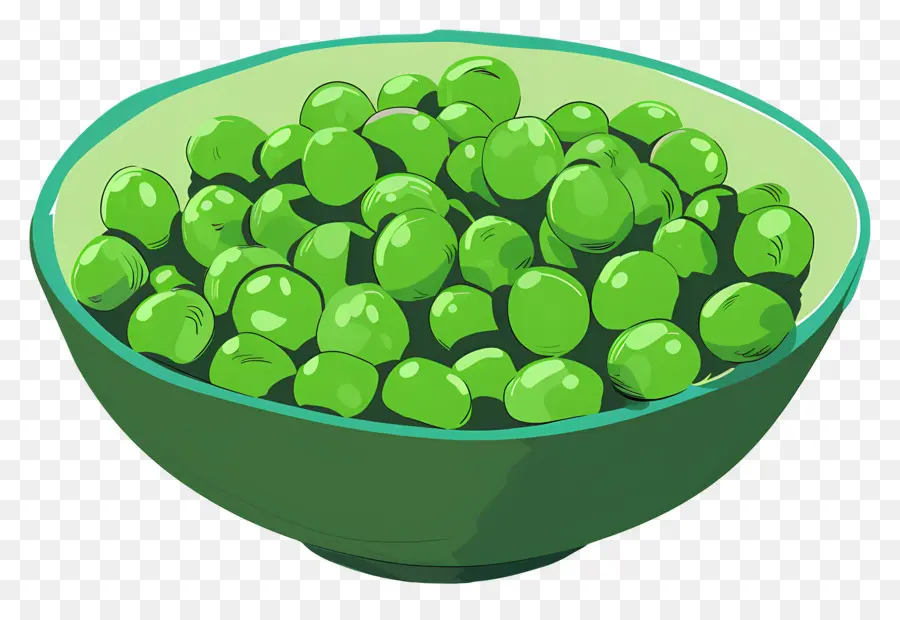 Tazón De Guisantes，Peas PNG