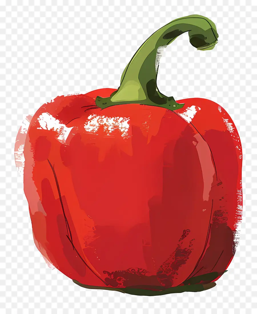 Red Bell Pepper，Vegetal PNG